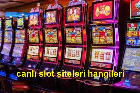 canlı slot siteleri hangileri